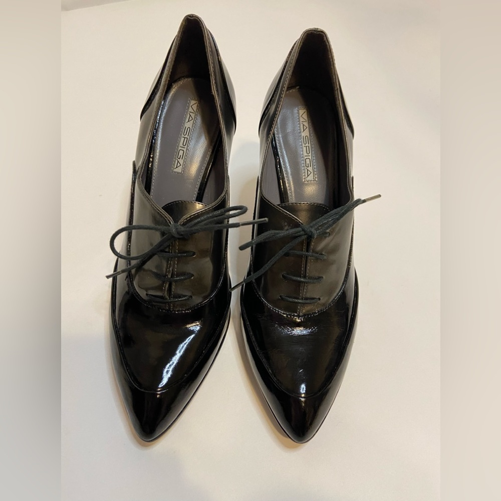 Via Spiga Lace Up Booties
